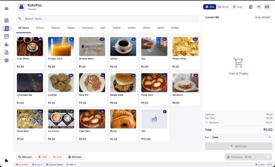 KoKoPos: Desktop POS Billing Software for Windows, Mac & Linux (2026)